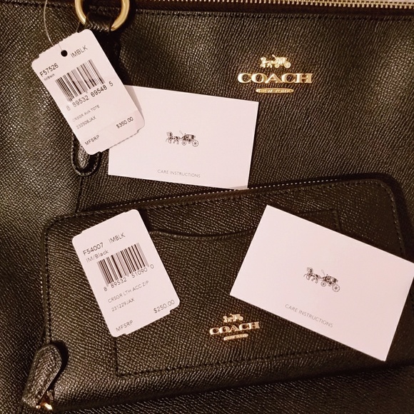 NWT Coach Ava Tote and Wallet - Picture 6 of 6